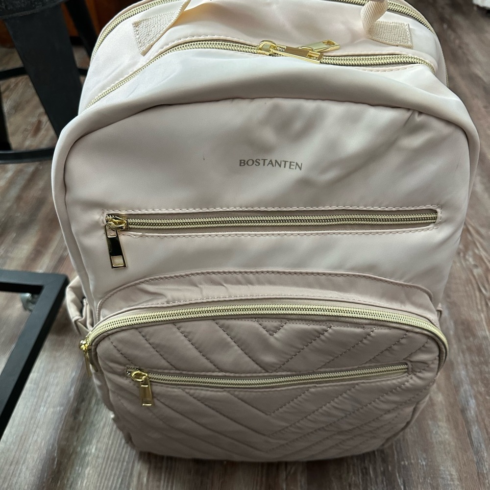 BOSTANTEN Cream Laptop Backpack for Women- brand new!